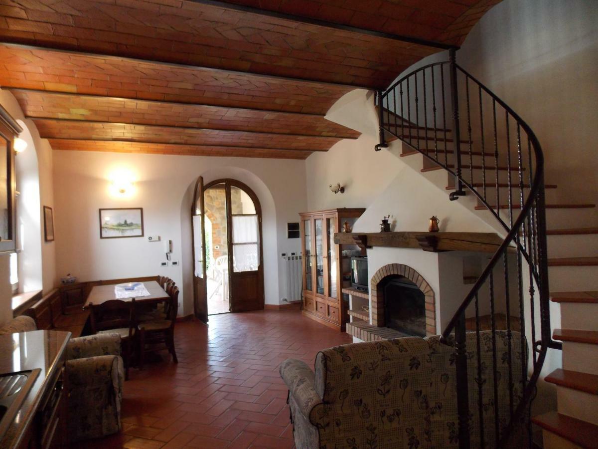 Gasthaus Casale Le Querciole Castiglione dʼOrcia Exterior foto