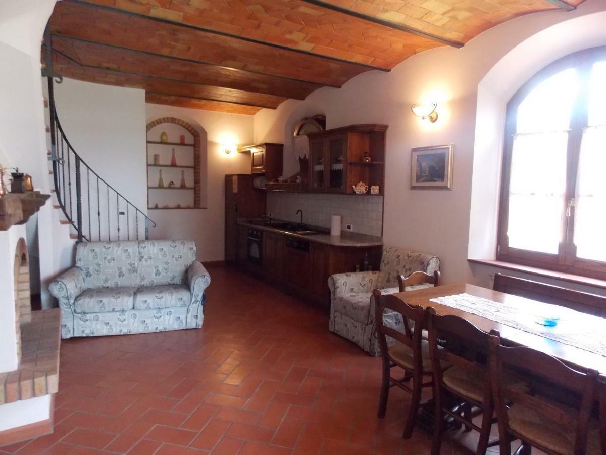 Gasthaus Casale Le Querciole Castiglione dʼOrcia Exterior foto